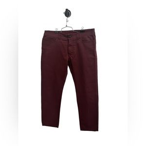 Berluti trousers in maroon, size 50